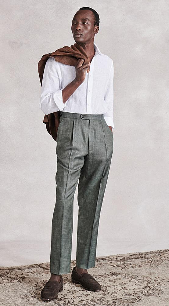 Yohji Yamamoto highwaist Pleated Trousers  Farfetch