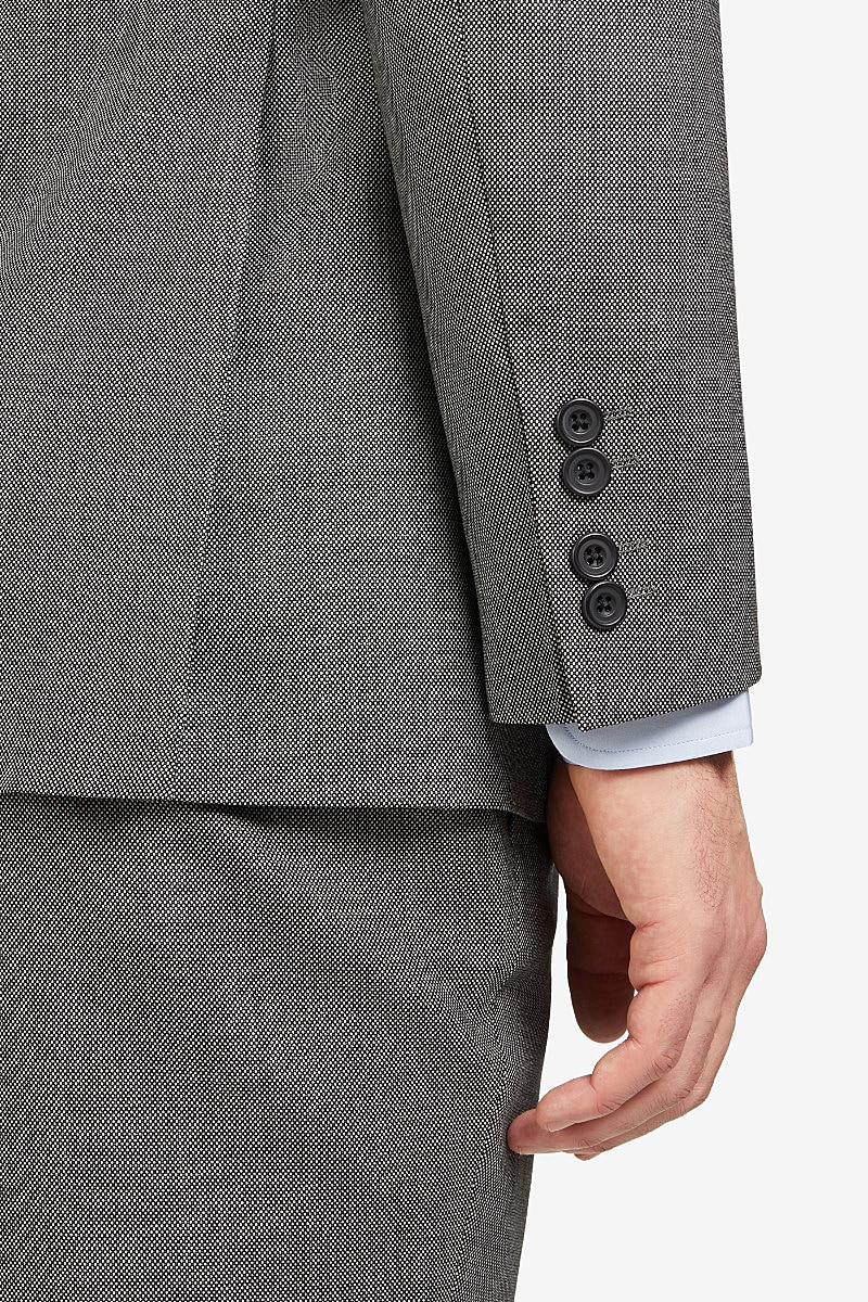 Birdseye Single-Breasted Suit | New & Lingwood