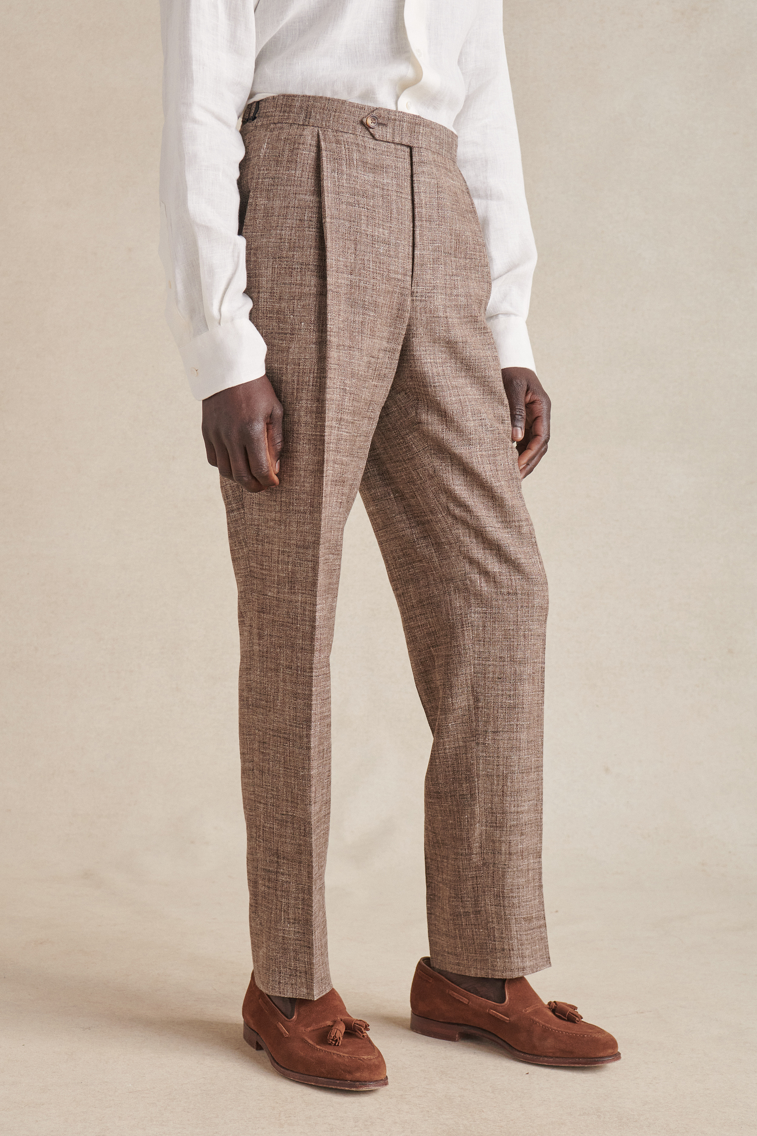 Canali Tailored linensilk Trousers  Farfetch