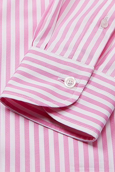 Buy Pink & White Bengal Stripes Casual Shirt - Londonprints – London Prints