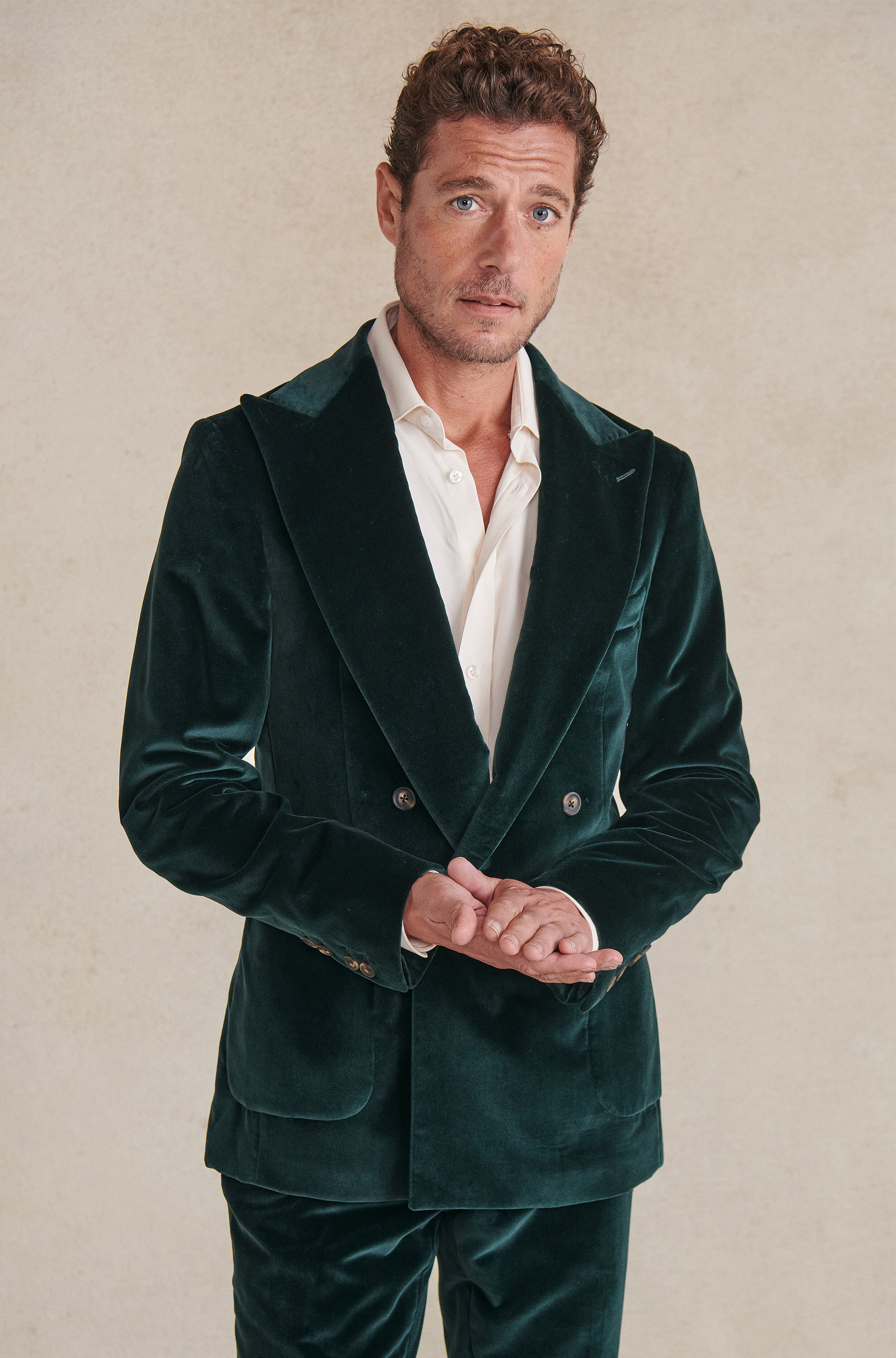 Dark green 2025 velvet coat