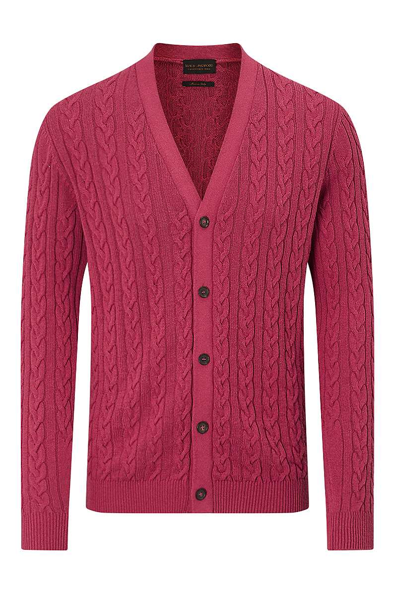 Cardigan magenta on sale