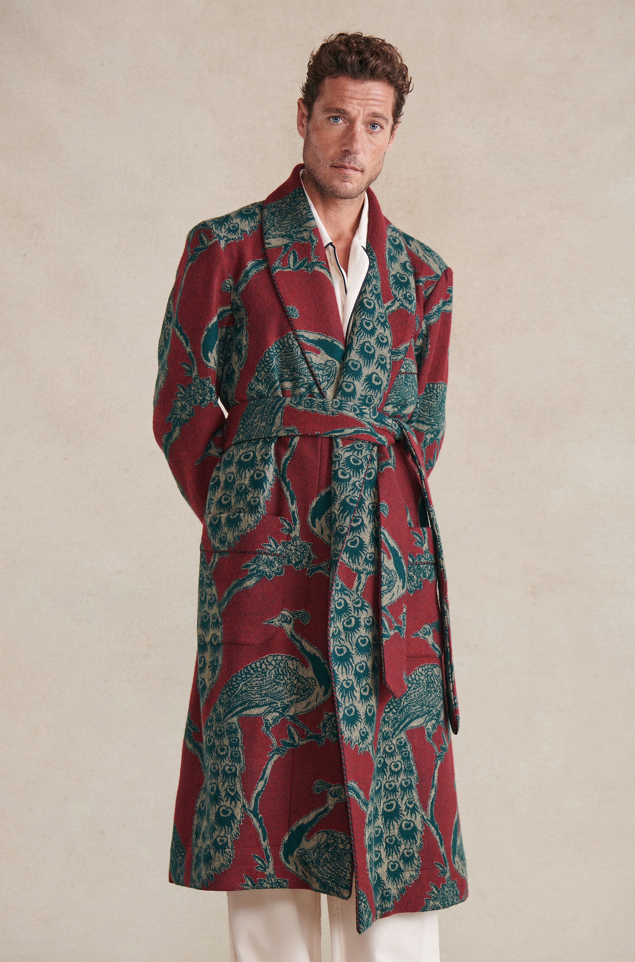 Peacocks dressing sales gown