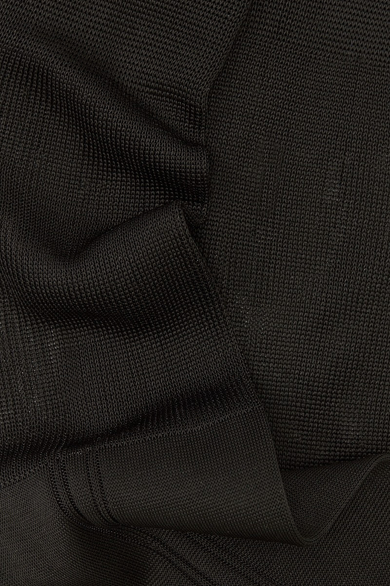 Black Long Silk Socks | New & Lingwood