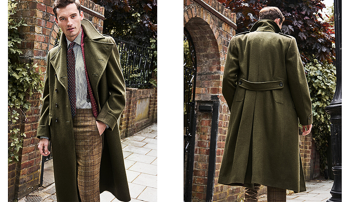 English overcoat sale