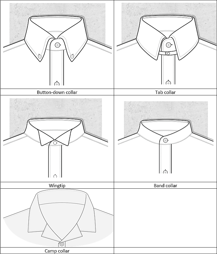 A Guide to Shirt Collar Types & How to Choose the Right One | New ...